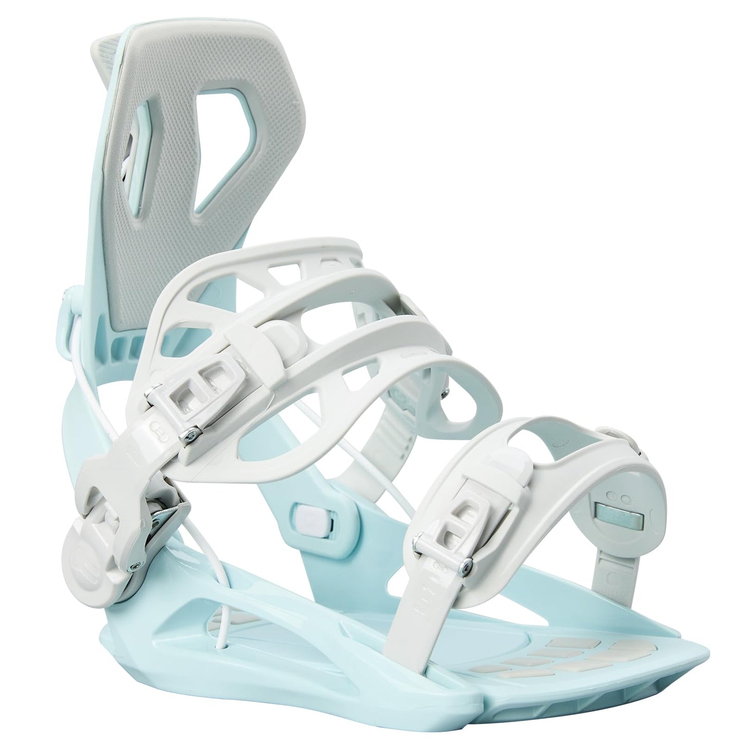 XCMAN Rear Step in Style Snowboard Bindings Lightweight Rear Entry All-Mountain Bindings for Men Women Easy in and Out