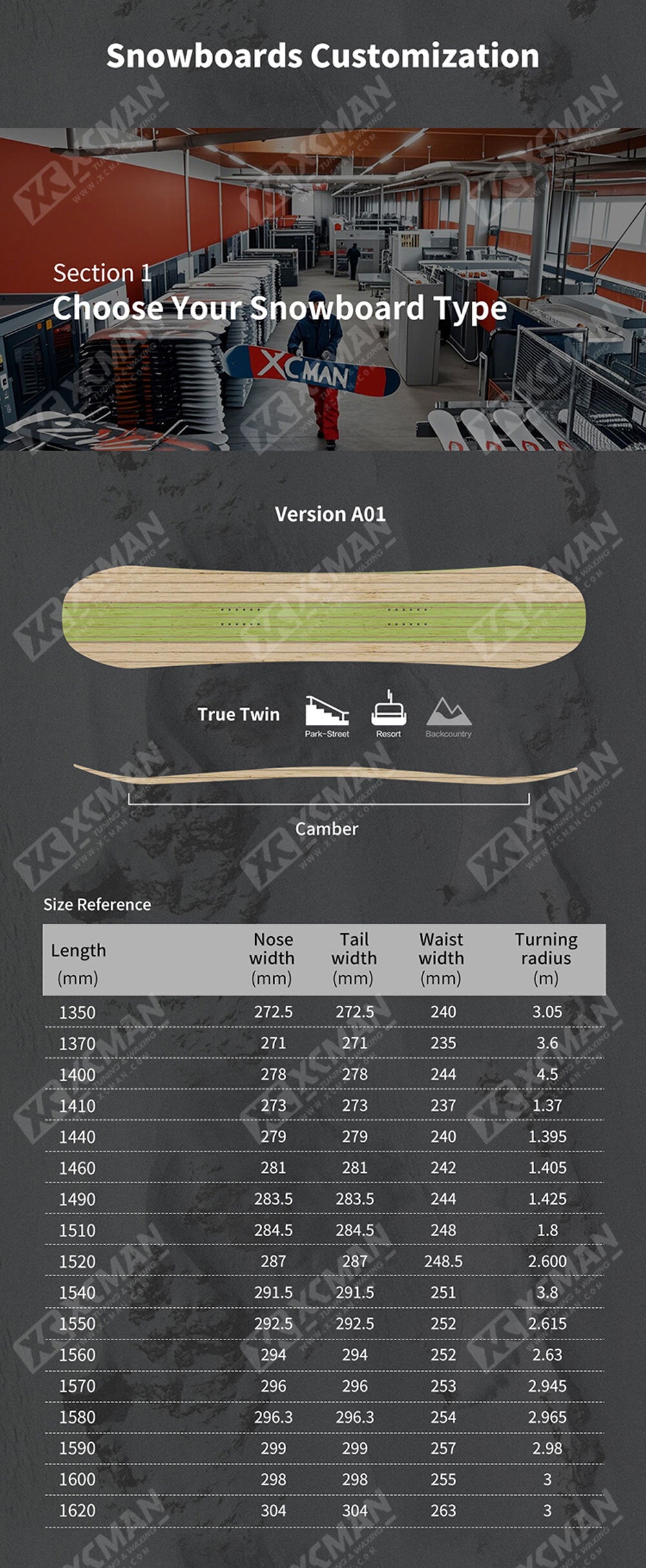Snowboard ASPECT style Black and white line with your logo CUSTOM SNOWBOARD OEM MANUFACTURER LOW MOQ