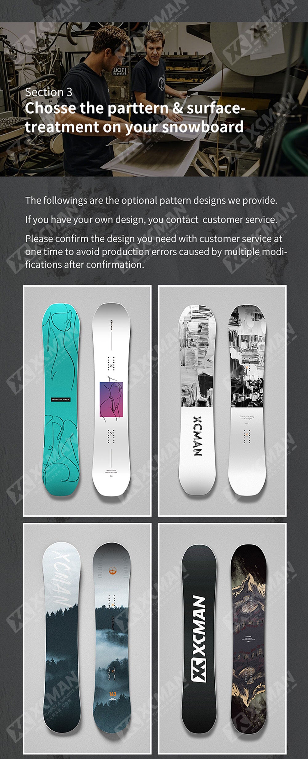 Snowboard ASPECT style Black and white line with your logo CUSTOM SNOWBOARD OEM MANUFACTURER LOW MOQ