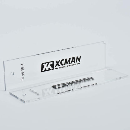 XCMAN Alpine Ski Freeride & Snowboard Base Wax Plastic Scraper 2pcs