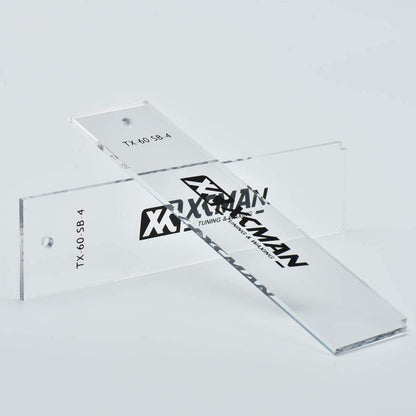 XCMAN Alpine Ski Freeride & Snowboard Base Wax Plastic Scraper 2pcs