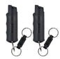 SABRE Pepper Spray, Maximum Police Strength OC Spray, Quick Release Keychain for Easy Carry and Fast Access, Finger Grip for More Accurate and Faster Aim, 0.54 fl oz, Secure and Easy to Use Safety