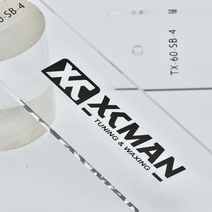 XCMAN Alpine Ski Freeride & Snowboard Base Wax Plastic Scraper 2pcs