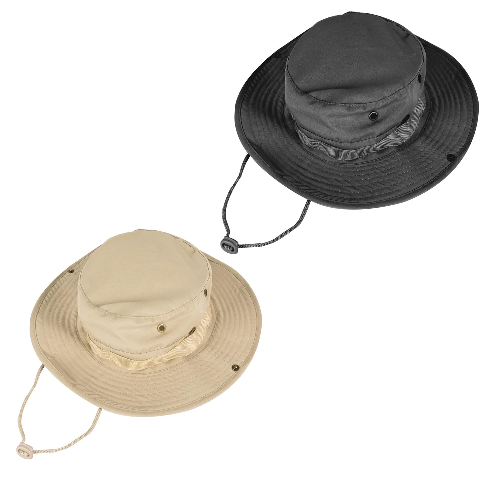 Sun Hats for Men Women Bucket Hat UPF 50+ Boonie Hat Foldable UV Protection Hiking Beach Fishing Summer Safari