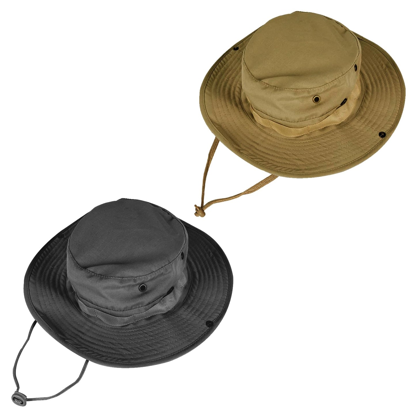 Sun Hats for Men Women Bucket Hat UPF 50+ Boonie Hat Foldable UV Protection Hiking Beach Fishing Summer Safari