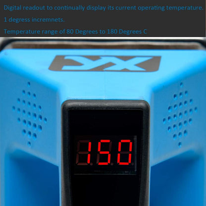 XCMAN Ski Snowboard Digital Waxing Iron 110V 800W Precise Controlling Temperature