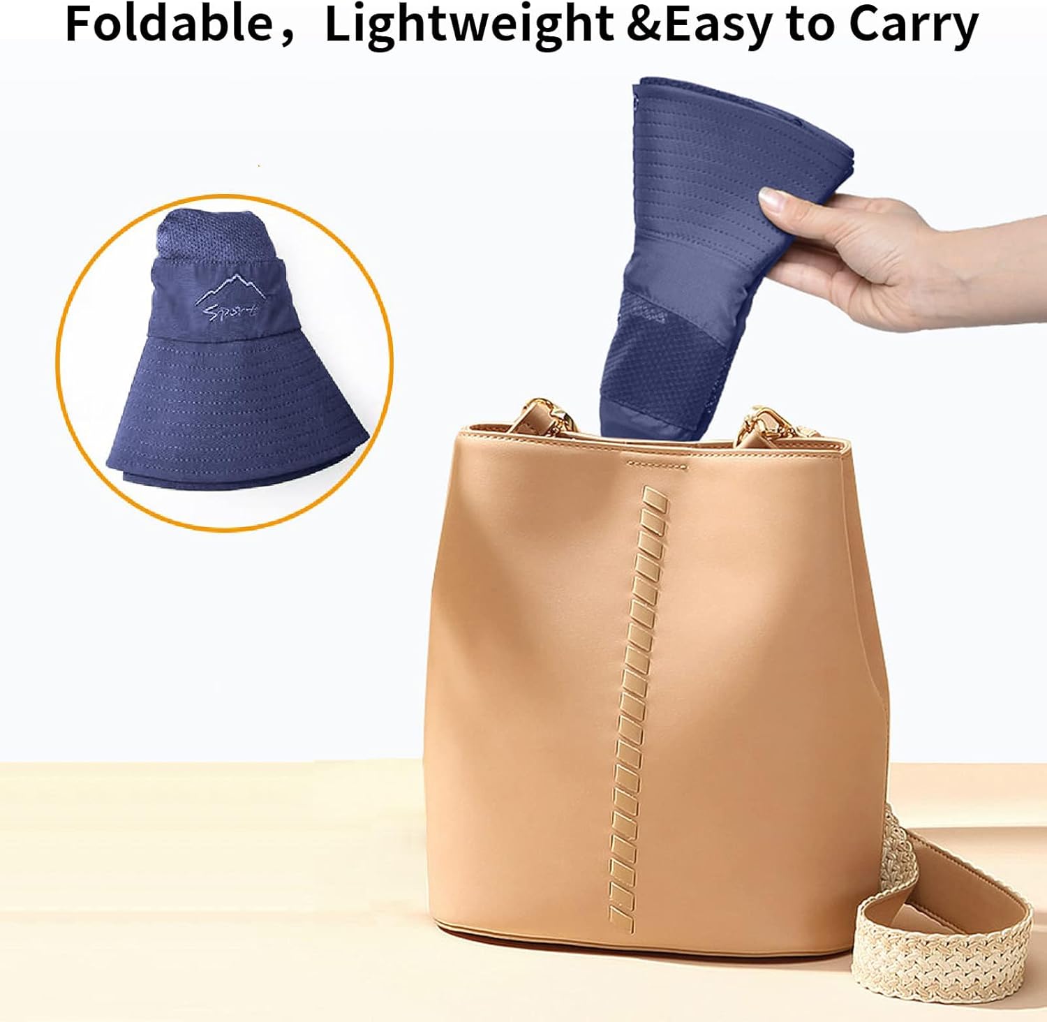 Sun Hats for Men Women Fishing Hat UPF 50+ Breathable Wide Brim Summer UV Protection Hat