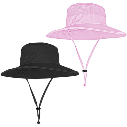 Sun Hats for Men Women Fishing Hat UPF 50+ Breathable Wide Brim Summer UV Protection Hat
