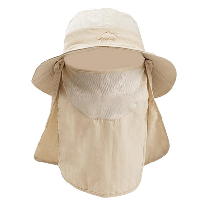 Sun Hats for Men Women Fishing Hat UPF 50+ Breathable Wide Brim Summer UV Protection Hat