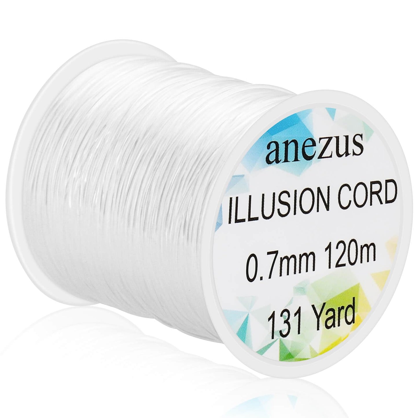 Anezus Fishing Wire for Hanging, Clear Fishing Line Invisible String Strong Monofilament Line for Hanging Decorations and Crafts