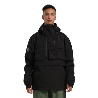 GSOU SNOW Men Ski Jacket Snowboard Coat for Winter Outdoor Sports Waterproof Windproof Snow Pullover Hooded Warm