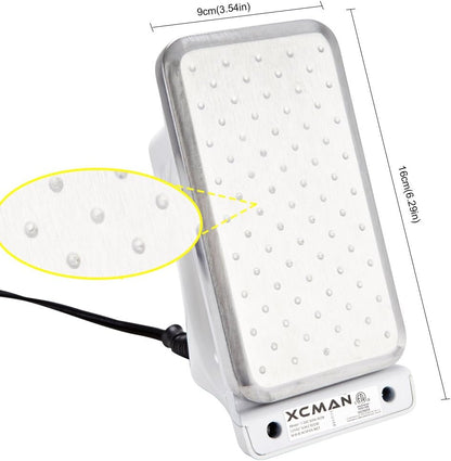 XCMAN Ski Snowboard Waxing Iron 120V 800W with Dimpled Base Plate and Good Thermosta High Temperature Control Accuracy