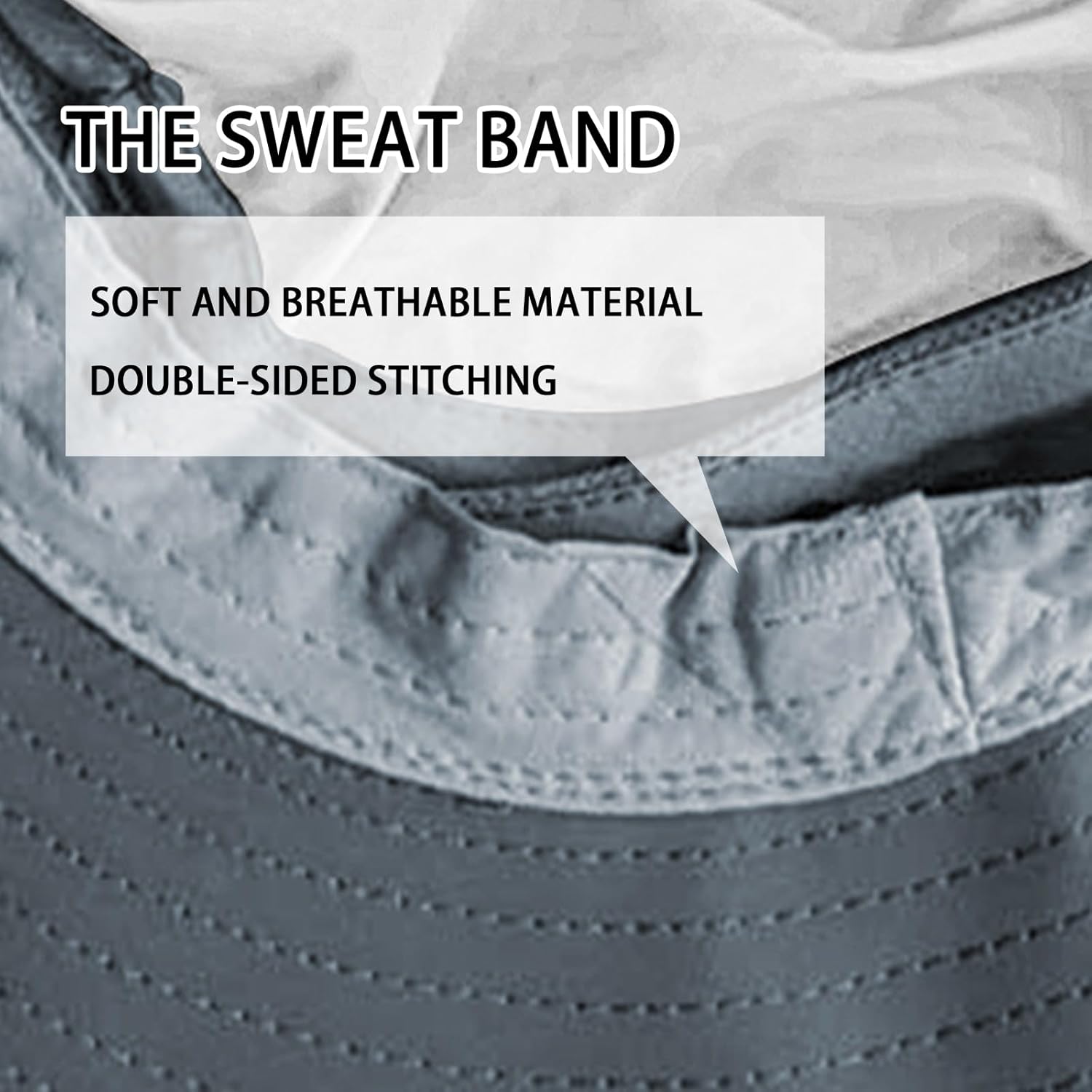 Sun Hats for Men Women Fishing Hat UPF 50+ Breathable Wide Brim Bucket Hats Summer UV Protection Safari Hat with Neck Flap