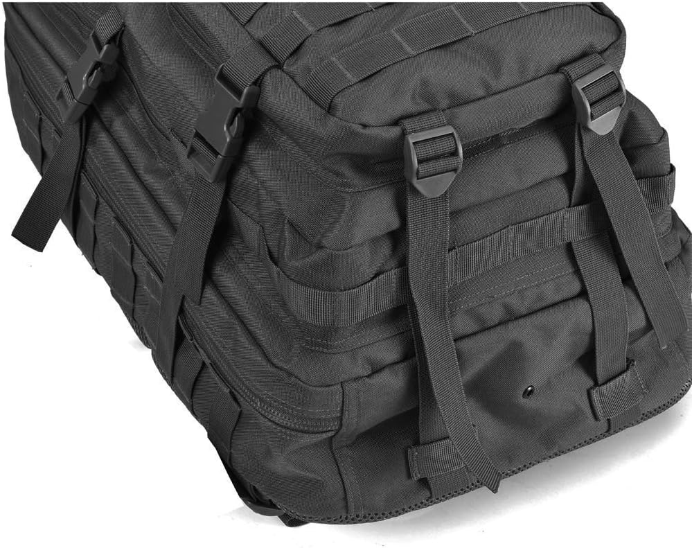 REEBOW GEAR Military Tactical Backpack Large Army 3 Day Assault Pack Molle Bag Backpacks…