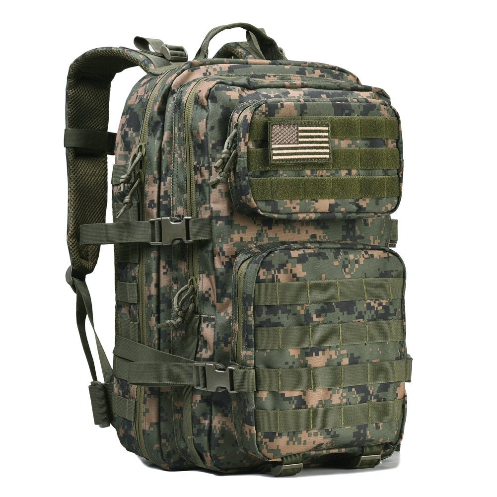 REEBOW GEAR Military Tactical Backpack Large Army 3 Day Assault Pack Molle Bag Backpacks…