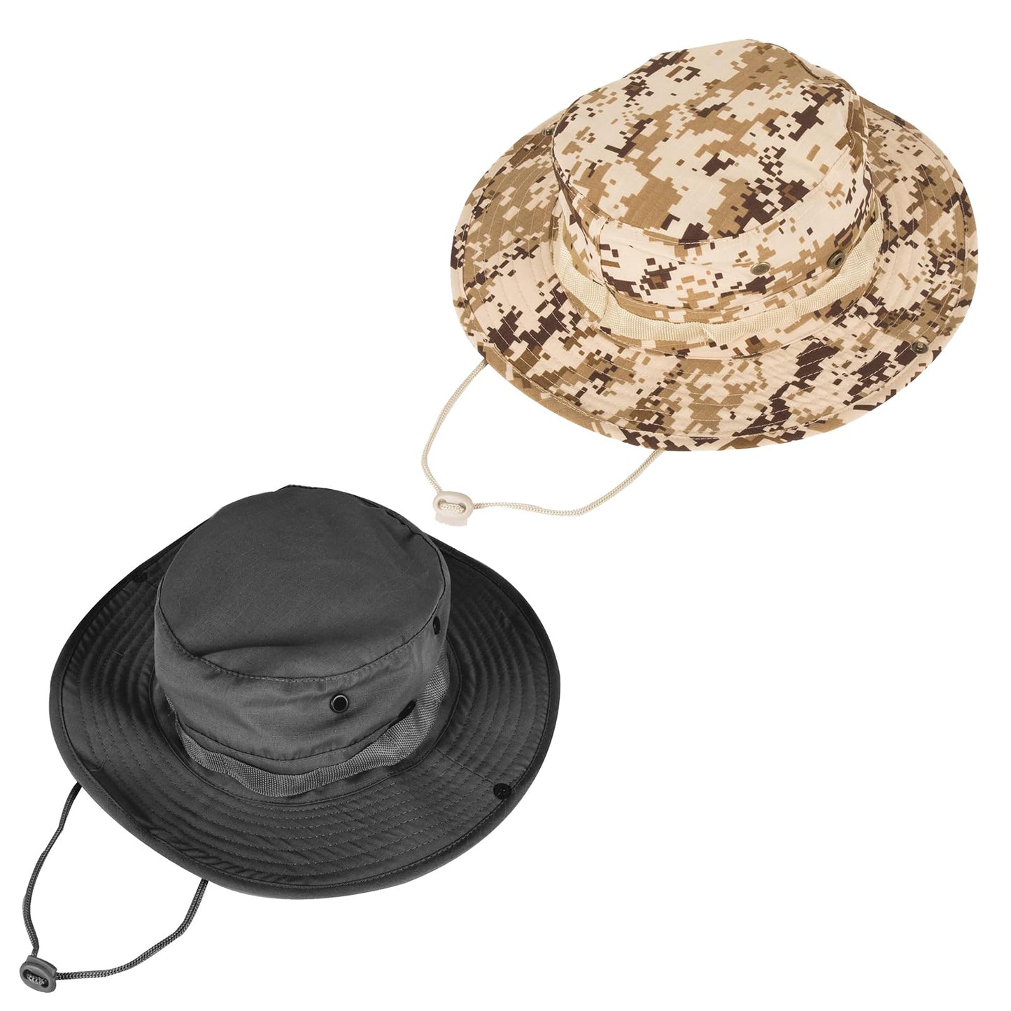 Sun Hats for Men Women Bucket Hat UPF 50+ Boonie Hat Foldable UV Protection Hiking Beach Fishing Summer Safari