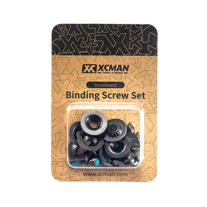 XCMAN Snowboard Binding Screw Set M6x16mm - 8pcs