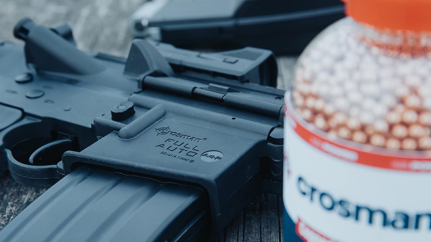 Crosman Copperhead 4.5mm Copper Coated BBs In EZ-Pour Bottle For BB Air Pistols And BB Air Guns