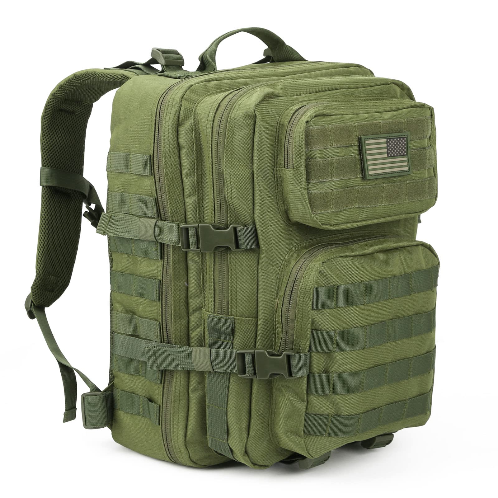 REEBOW GEAR Military Tactical Backpack Large Army 3 Day Assault Pack Molle Bag Backpacks…