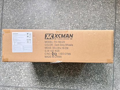 XCMAN Roller Snowboard Bag With Wheels 63-75Inch Adjustable Length Padded Bag for Air Travel Snowboard Boots
