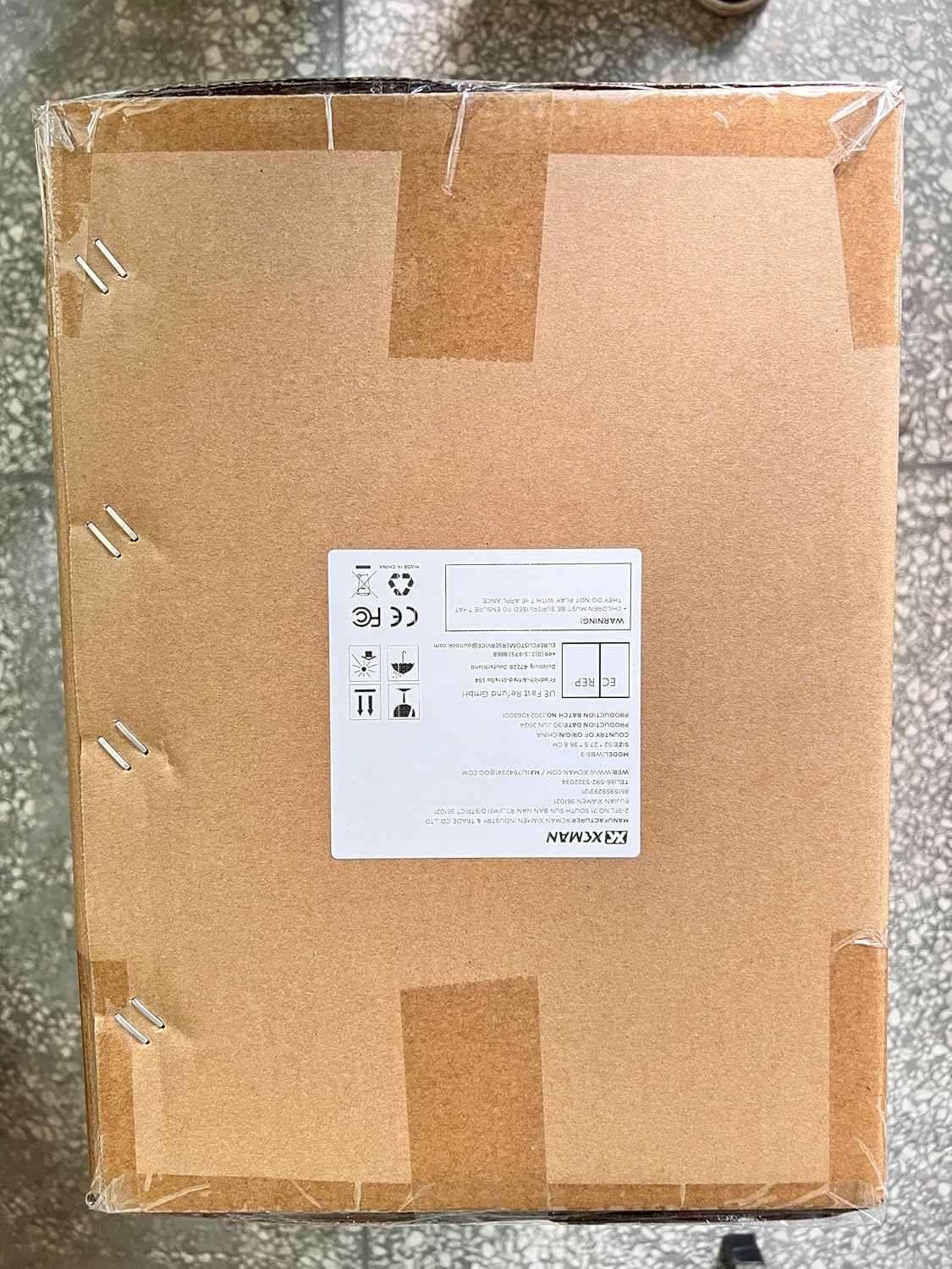 XCMAN Camping Tent Wood Stove with 6 Section Chimney Pipes,Three-View Windows Portable Wood Stove, Ice Fishing Shelters, Hunting, Outdoor Cooking Heavy Gauge 304 Stainless Steel