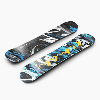 Snowboard accept customized logo